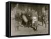 Selling Balloons and Handkerchiefs-Lewis Wickes Hine-Framed Stretched Canvas