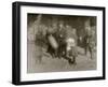 Selling Balloons and Handkerchiefs-Lewis Wickes Hine-Framed Photo