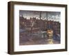 Selling Cakes from Boat-Nico Jungman-Framed Art Print