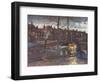Selling Cakes from Boat-Nico Jungman-Framed Art Print