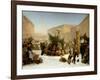 Selling Christmas Trees, 1853-David Jacobsen-Framed Giclee Print