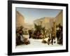 Selling Christmas Trees, 1853-David Jacobsen-Framed Giclee Print