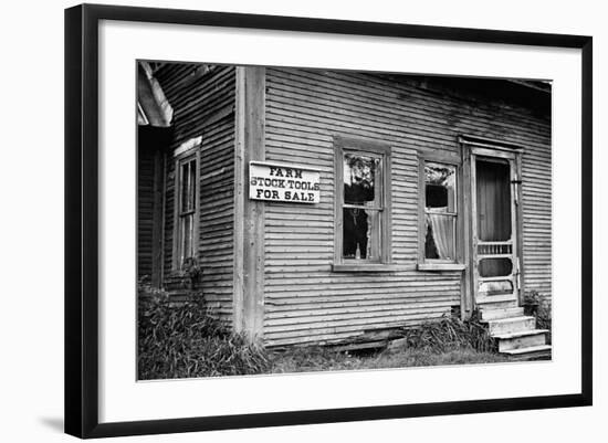 Selling Farm Tools-Carl Mydans-Framed Photographic Print