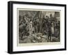 Selling Fish on the Beach, Hastings-Charles Joseph Staniland-Framed Giclee Print