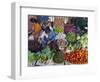 Selling Fruit in Local Market, Goa, India-Keren Su-Framed Photographic Print