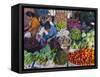 Selling Fruit in Local Market, Goa, India-Keren Su-Framed Stretched Canvas