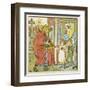 Selling Hot Cross Buns-Walter Crane-Framed Art Print