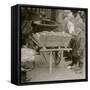 Selling Oranges-Lewis Wickes Hine-Framed Stretched Canvas