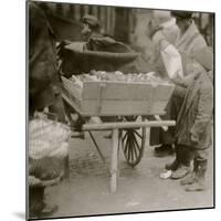 Selling Oranges-Lewis Wickes Hine-Mounted Photo