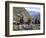 Selling Prayer Flags, Ganden Monastery, Near Lhasa, Tibet, China-Ethel Davies-Framed Photographic Print