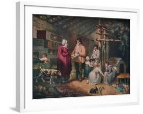 Selling Rabbits, 1796, (1919)-William Ward-Framed Giclee Print