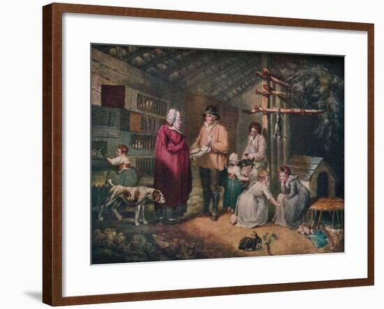 Selling Rabbits, 1796, (1919)-William Ward-Framed Giclee Print