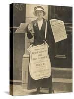 Selling the Suffragette and Advertising Christabel Pankhurst's Book-null-Stretched Canvas