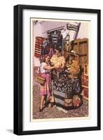 Selling Wares, Tijuana, Mexico-null-Framed Art Print