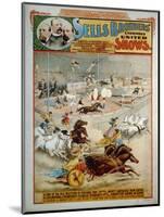 Sells Brothers' Enormous Shows, Ca 1885-null-Mounted Giclee Print