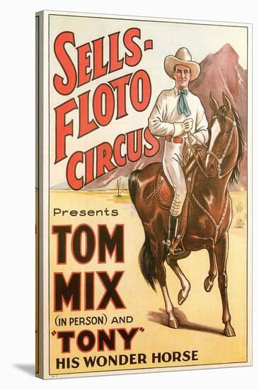 Sells-Floto Circus Poster-null-Stretched Canvas