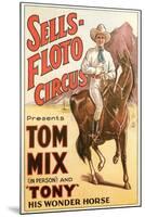 Sells-Floto Circus Poster-null-Mounted Art Print