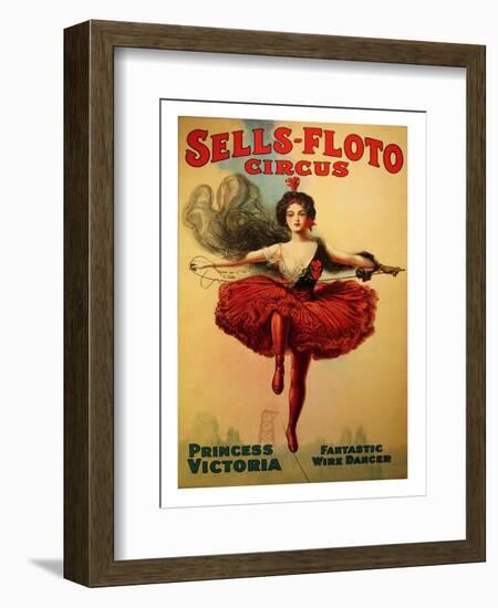 Sells-Floto Circus-null-Framed Giclee Print