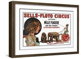 Sells-Floto Circus-null-Framed Art Print