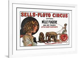 Sells-Floto Circus-null-Framed Premium Giclee Print