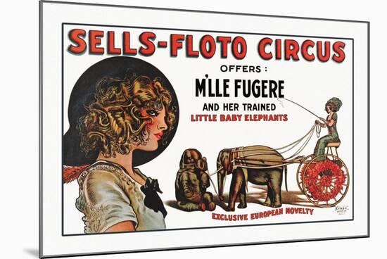 Sells-Floto Circus-null-Mounted Premium Giclee Print