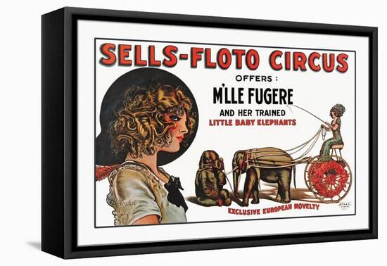 Sells-Floto Circus-null-Framed Stretched Canvas