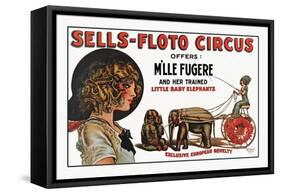 Sells-Floto Circus-null-Framed Stretched Canvas