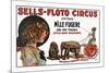 Sells-Floto Circus-null-Mounted Art Print