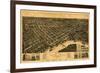 Selma, Alabama - Panoramic Map-Lantern Press-Framed Art Print