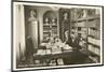 Selma Lagerlof Swedish Writer at Work in Her Study-null-Mounted Art Print