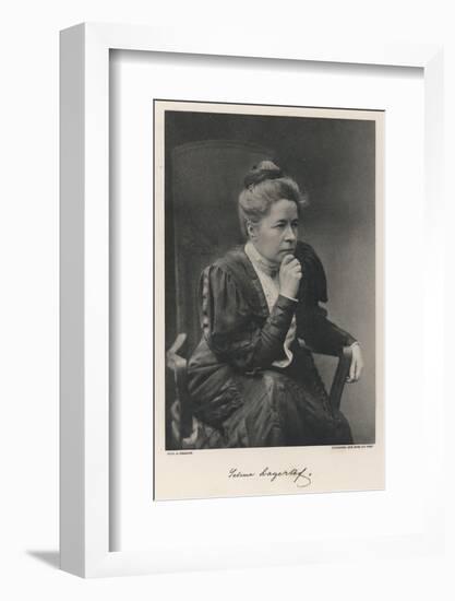 Selma Lagerlof Swedish Writer-null-Framed Photographic Print