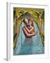 Selmacis & Hermaphraditus-PJ Crook-Framed Giclee Print