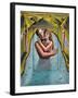 Selmacis & Hermaphraditus-PJ Crook-Framed Giclee Print