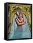 Selmacis & Hermaphraditus-PJ Crook-Framed Stretched Canvas