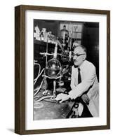 Selman Waksman, Ukrainian-American Biochemist-Science Source-Framed Giclee Print