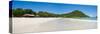 Selong Belanak Beach, Lombok, a Panorama of Perfect White Sandy Beach in South of Lombok, Indonesia-Matthew Williams-Ellis-Stretched Canvas