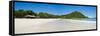 Selong Belanak Beach, Lombok, a Panorama of Perfect White Sandy Beach in South of Lombok, Indonesia-Matthew Williams-Ellis-Framed Stretched Canvas