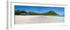 Selong Belanak Beach, Lombok, a Panorama of Perfect White Sandy Beach in South of Lombok, Indonesia-Matthew Williams-Ellis-Framed Photographic Print