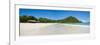 Selong Belanak Beach, Lombok, a Panorama of Perfect White Sandy Beach in South of Lombok, Indonesia-Matthew Williams-Ellis-Framed Photographic Print