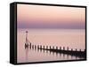 Selsey Bill at Sunset, Selsey, West Sussex, England, United Kingdom, Europe-Jean Brooks-Framed Stretched Canvas
