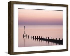 Selsey Bill at Sunset, Selsey, West Sussex, England, United Kingdom, Europe-Jean Brooks-Framed Photographic Print