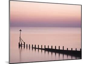 Selsey Bill at Sunset, Selsey, West Sussex, England, United Kingdom, Europe-Jean Brooks-Mounted Photographic Print