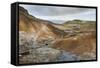 Seltun, Krysuvik Geothermal Area, Reykjanes Peninsula, Iceland, Polar Regions-Michael-Framed Stretched Canvas