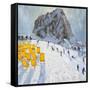 Selva Val Gardena, Italy-Andrew Macara-Framed Stretched Canvas