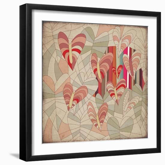 Selvática, Anturios-Belen Mena-Framed Giclee Print