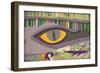 Selvática, Caiman Color-Belen Mena-Framed Giclee Print