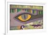 Selvática, Caiman Color-Belen Mena-Framed Giclee Print