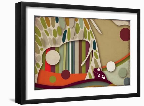 Selvática, Rana Color-Belen Mena-Framed Premium Giclee Print