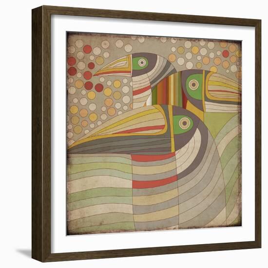 Selvática, Tucan-Belen Mena-Framed Giclee Print