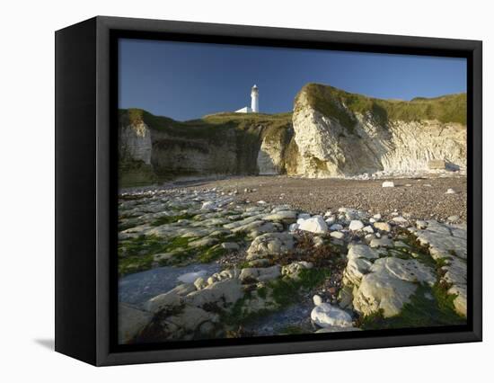 Selwick Bay, Flamborough, East Yorkshire, England, United Kingdom, Europe-Wogan David-Framed Stretched Canvas